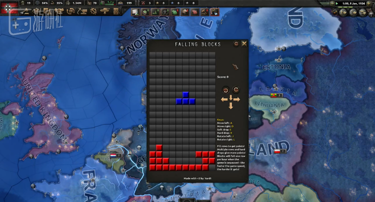 Mod：Falling Blocks