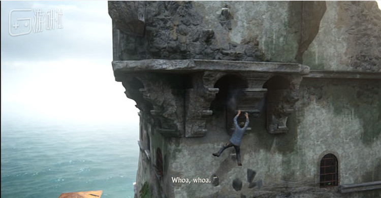 到了《神秘海域4》里，至少大家不会再对手滑掉下去几块石头这种等级的桥段产生什么情