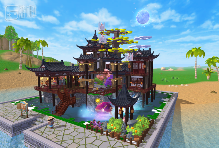 创魔玩家打造的建筑