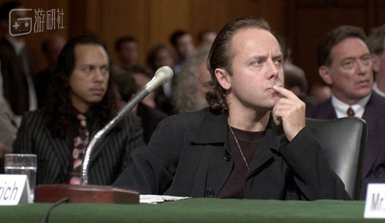 Metallica鼓手拉尔斯在法庭上