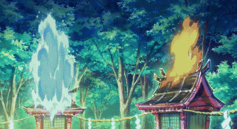 极具日本文化特色的四大战队队长登场画面