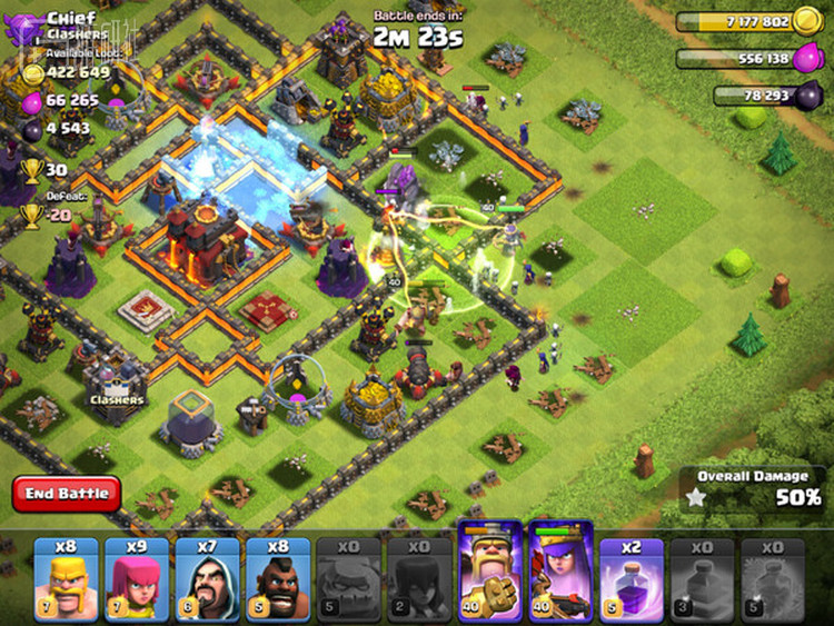 Clash of Clans 游戏截图