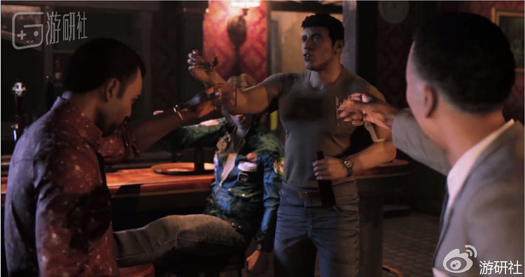 游戏中的种族纠纷场景，可惜目前仅能看到这一处