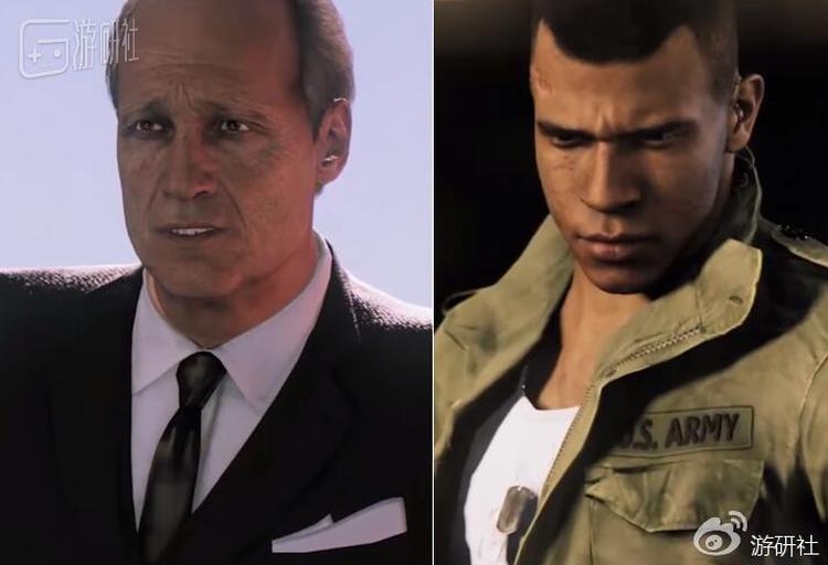 五官上看不到什么关联便是了