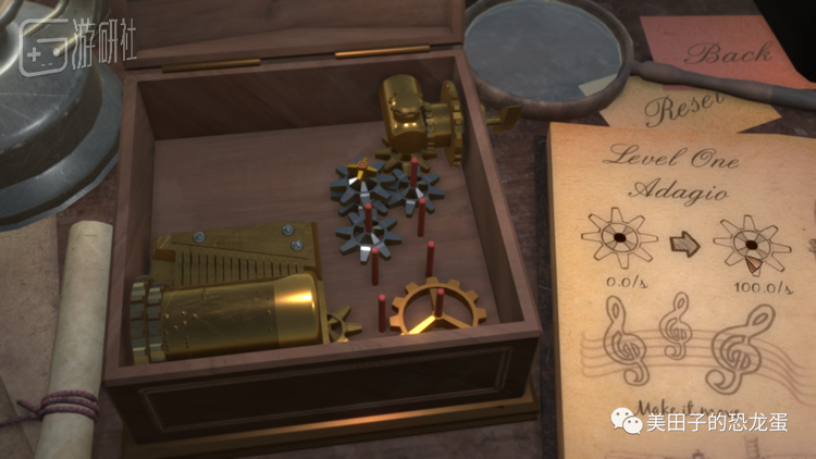你在NYU早期设计的其中一个游戏，Broken Melody 。个人体验就是巨难。 当时直接被吹哥批评为“在咖啡里加屎”。这之后你逐渐领悟了解谜游戏的奥义并非是一味的“难”
