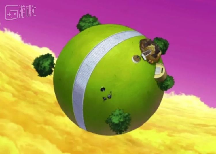 是《龙珠》中北界王星半径的两倍左右