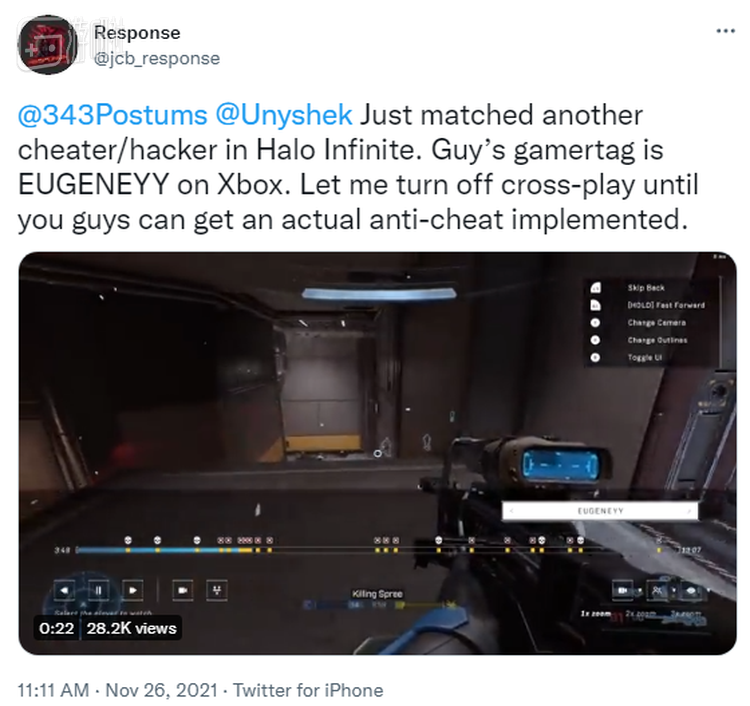 “在你们能解决作弊问题之前，让我关闭跨平台功能吧”