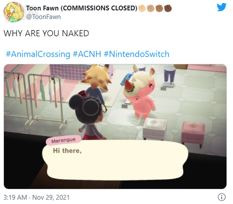 “为什么你不穿衣服了？”