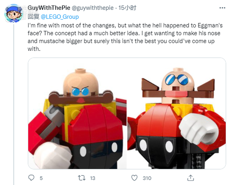 “蛋头博士的脸到底发生了什么？ ”