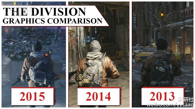 国外媒体整理的《全境封锁》历年宣传视频画面细节图