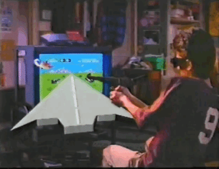 SegaScope 3-D的”理论游戏效果”