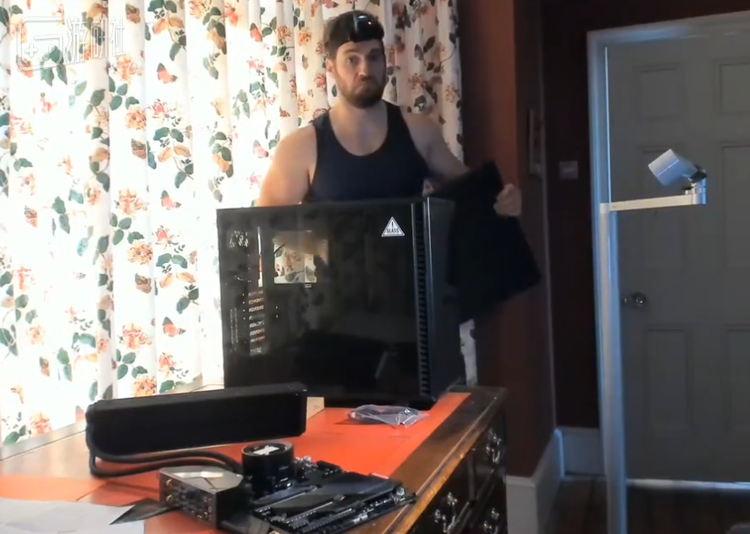 比如自己动手装机，从早装到晚