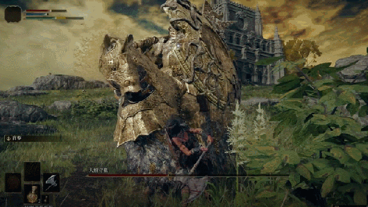 刚出门的玩家角色挨不下大树守卫两招，而在游戏刚发售时，由于PC版优化不足，大树守卫甚至还会发动“帧数攻击”