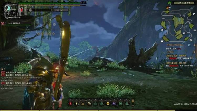 基本元素完整的弓箭战斗