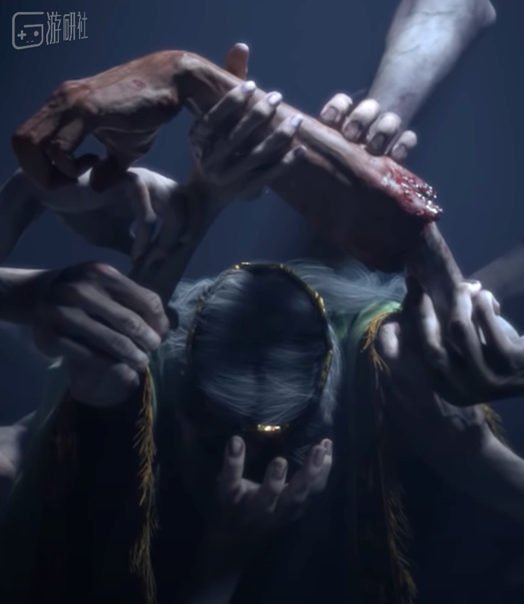 平庸的葛瑞克将他人的肢体接在自己身上攫取力量，他的称号「黄金」也被染上污名，成了人们口中的「接肢」