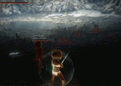 “我Let her solo me 说到做到”