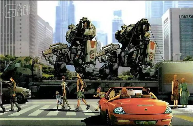 作为一款写实系产品，《前线任务》系列着力烘托Wanzer“日常主战兵器”的感觉