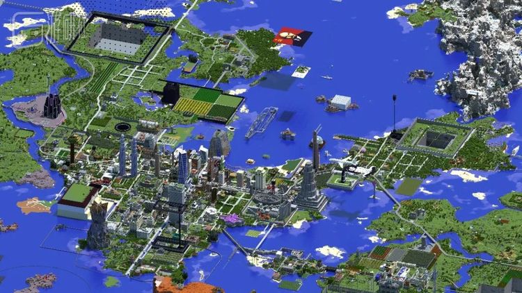玩家上传在CivWiki的城邦图
