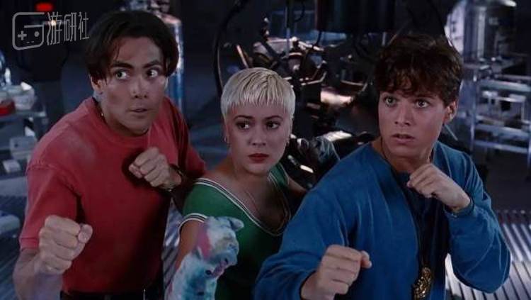 电影版《双截龙》剧照，比利和吉米，不得不说这画风很USA