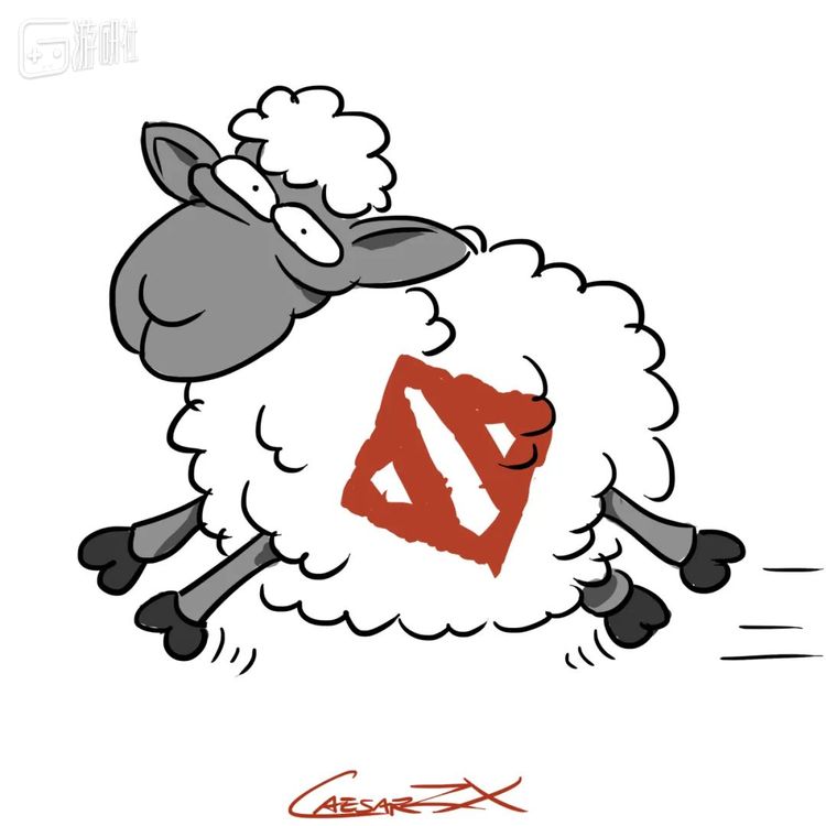 DOTA 2应该做一只新的羊英雄来纪念今年的4月和5月。  ——CaesarZX