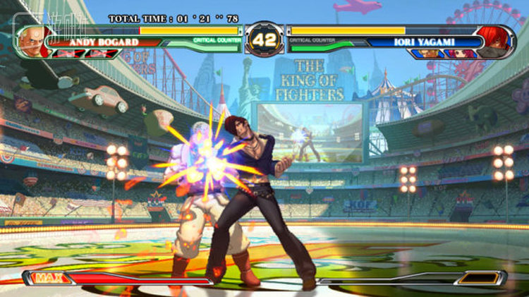 使用Taito Type X2基板开发的拳皇12，同基板上的知名游戏还有苍翼默示录