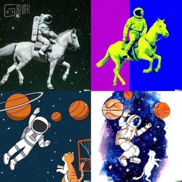 你在4月份的社交平台上肯定或多或少都见过这几张由DALL-E绘制的画了