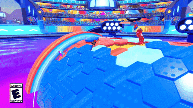 旋转的蜂窝迷环