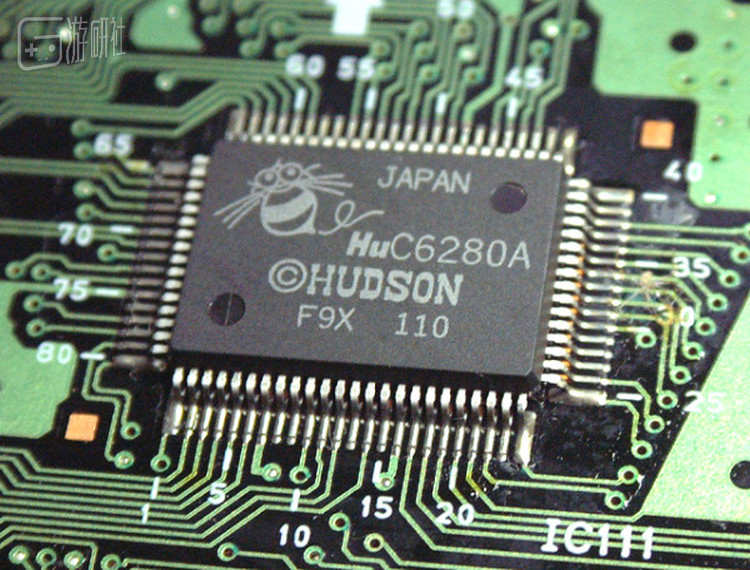 PC Engine上的HuC6280A CPU，Hudson研发，精工爱普生生产，CMOS版的6502