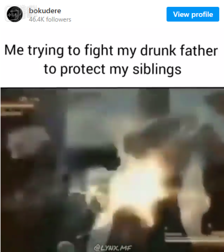 “为了保护兄弟姐妹，我试着和喝醉了的父亲战斗”