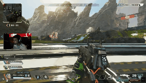 准星瞄准的位置就是掉线的对手