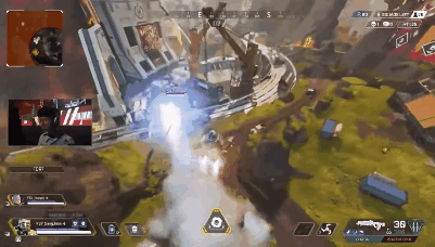 本来是想跑圈的，但下一秒直接被送进了圈外