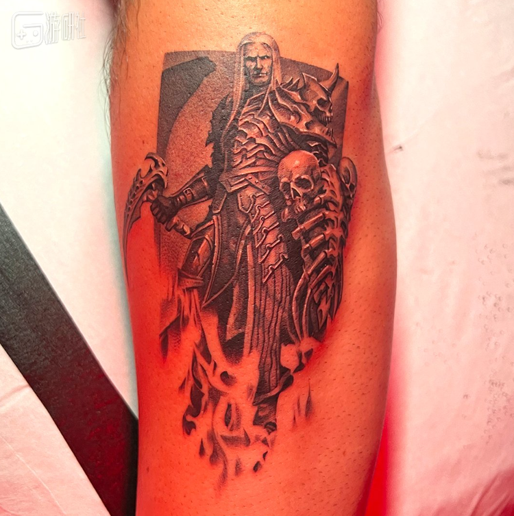 一款定制纹身的图案效果