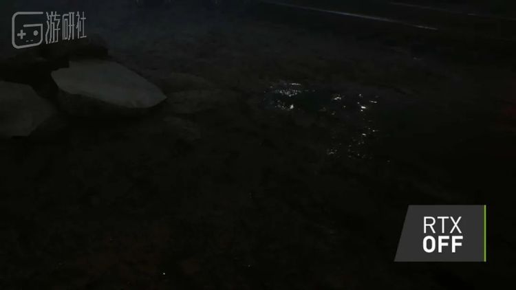 同一场景开启RTX前/后的对比，小团队不太可能给这些细微的地方也做反射的Cube Map，而光线追踪则很好解决了这个问题