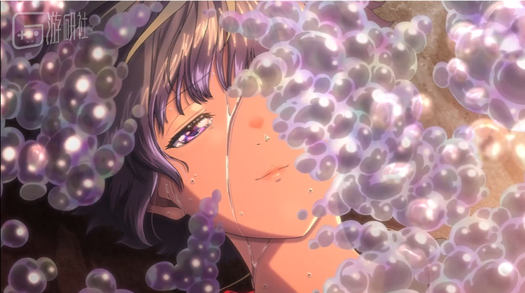 动画电影泡泡（bubble）中的女主诗是泡泡的化身， 一旦触碰男主响便会化成泡沫 在电影的最后诗为拯救响与东京，化作一堆泡沫 