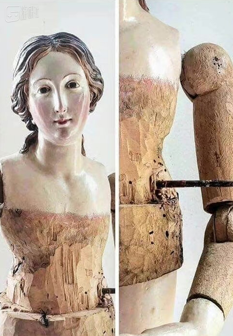 欧洲祭祀用的Santa doll