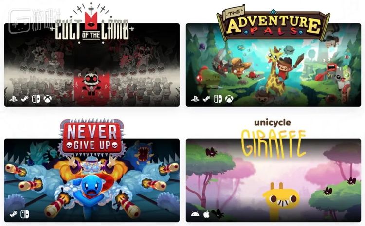 开发组目前的全部4款作品