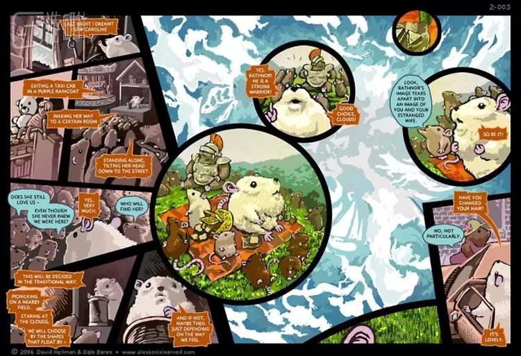 大卫&middot;海尔曼和他广受赞誉的网络漫画