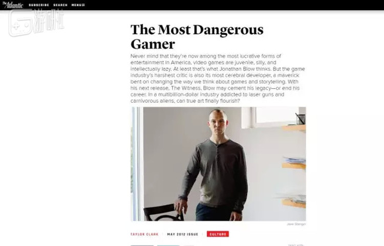 大西洋报2012年的深度报道，标题是《最危险的玩家》