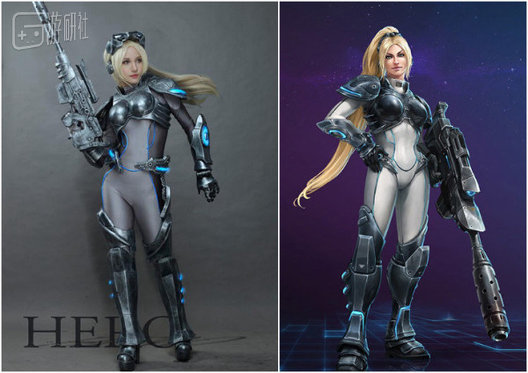 《星际争霸》诺娃（风暴英雄服装）