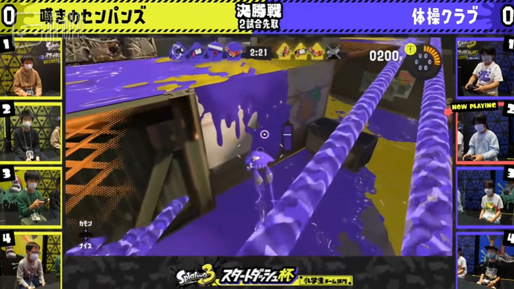 《斯普拉顿3》START DUSH杯小学生组决赛视频