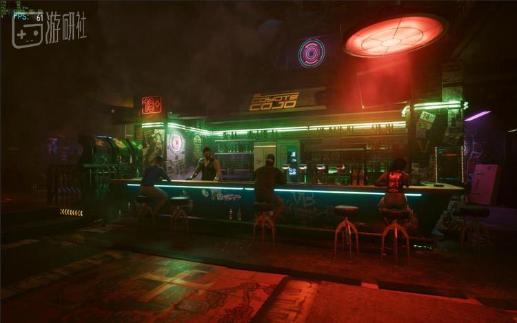 《赛博朋克2077》的DLSS 3测试版本画面