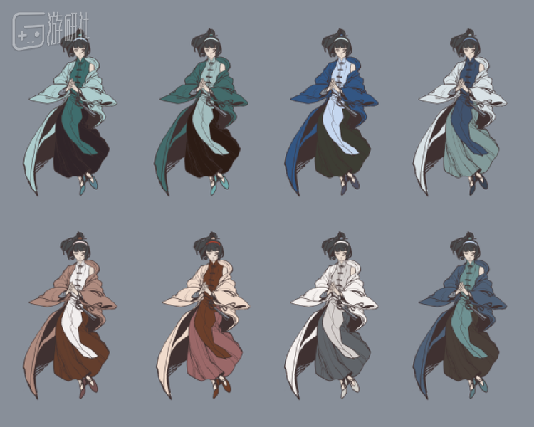 联创《风·水》主角色彩方案