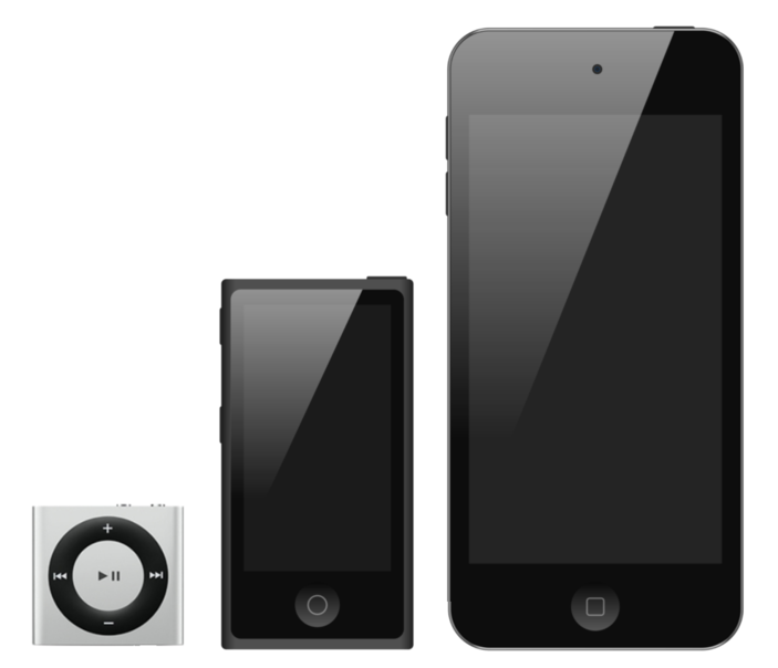 iPod系列最后的一批产品线