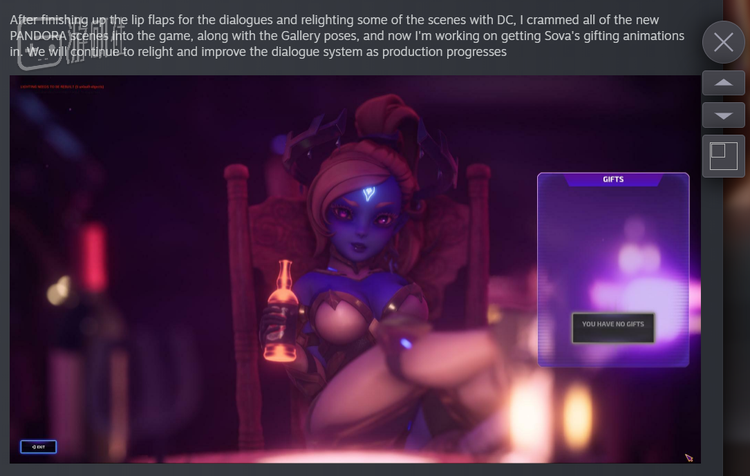 每个月，马头社都会向玩家汇报更新进度